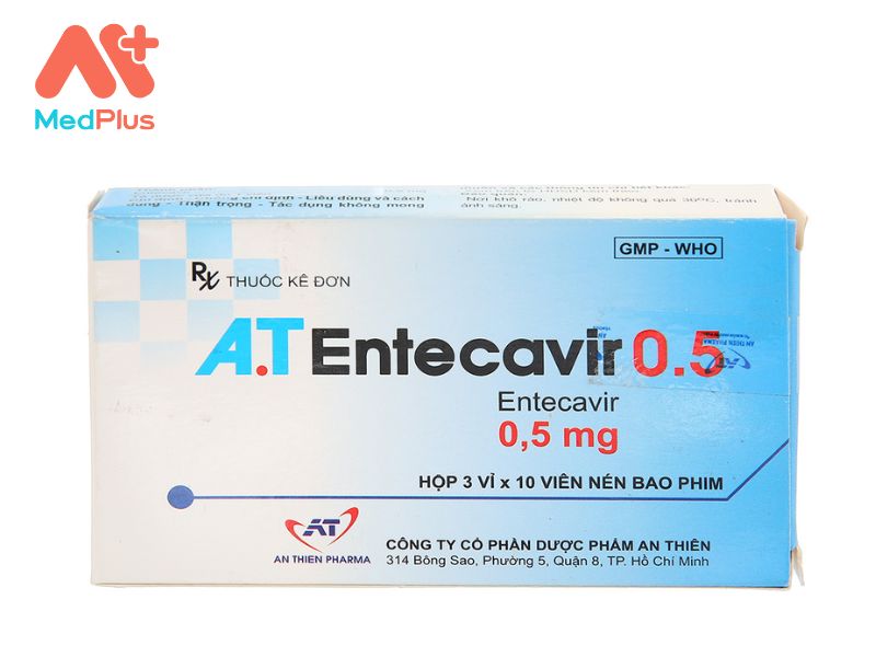 Thuoc A.T Entecavir 0.5 - Medplus