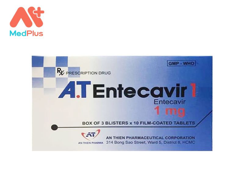 Thuốc A.T Entecavir 1 | Điều Trị Viêm Gan B Mạn Tính