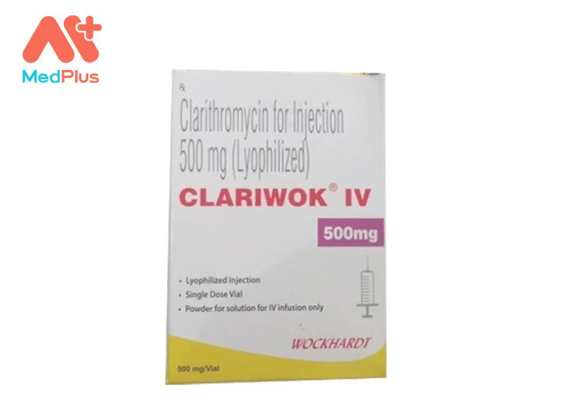  Clarithromycin for injection 500mg | Công Dụng, Cách Dùng