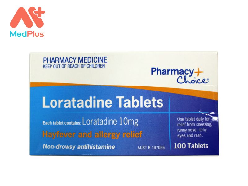 Thuốc Loratadine Tablet 10mg | Trị Nổi Mề Đay Hiệu Quả