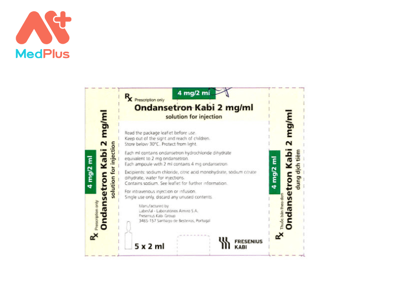 Thuốc Ondansetron Kabi 2mg/1ml | Phòng Nôn Và Buồn Nôn