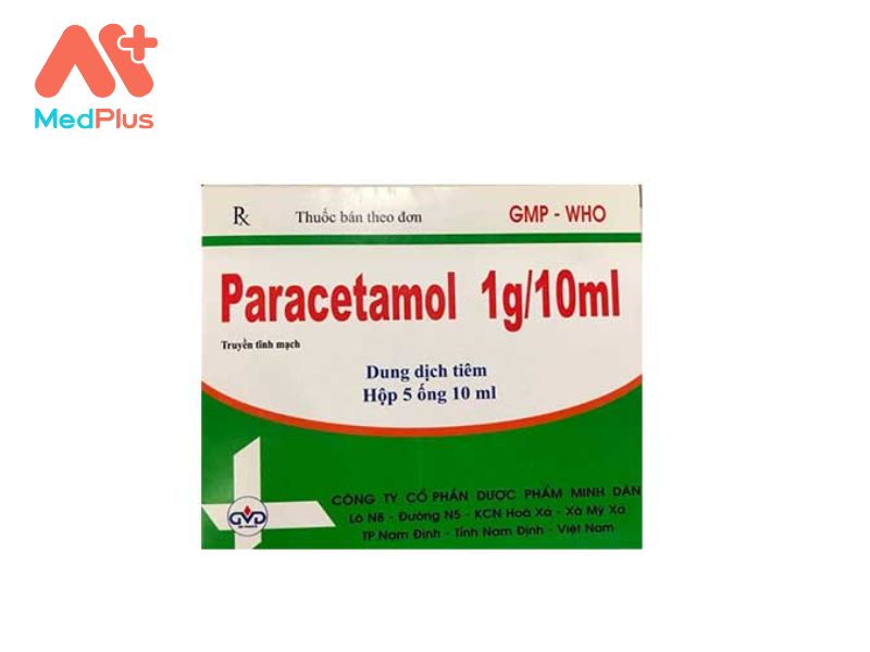 Thuốc Paracetamol 1g/10ml | Giảm Đau Hiệu Quả