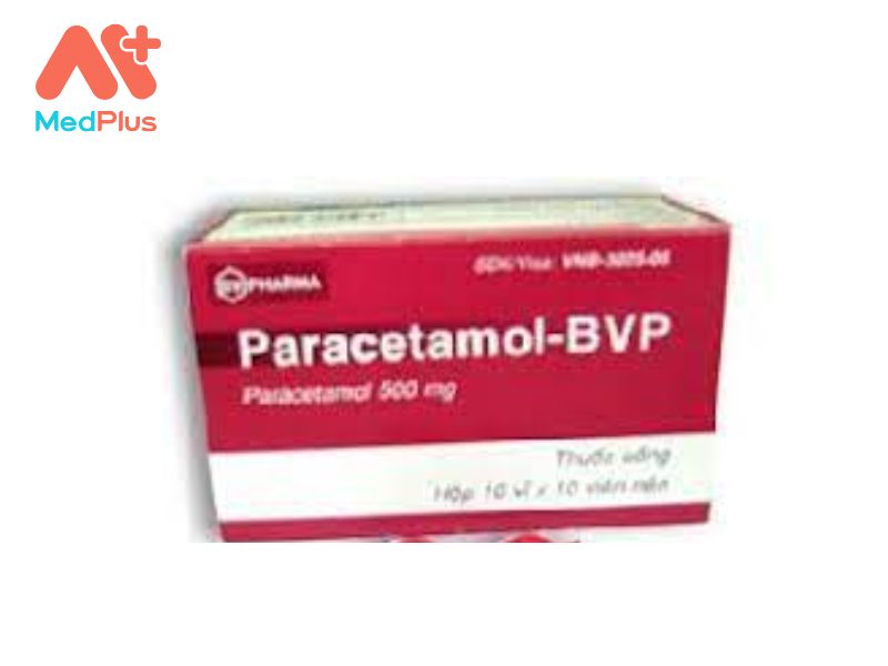 Thuốc Paracetamol - BVP | Giúp Hạ Sốt Và Giảm Đau