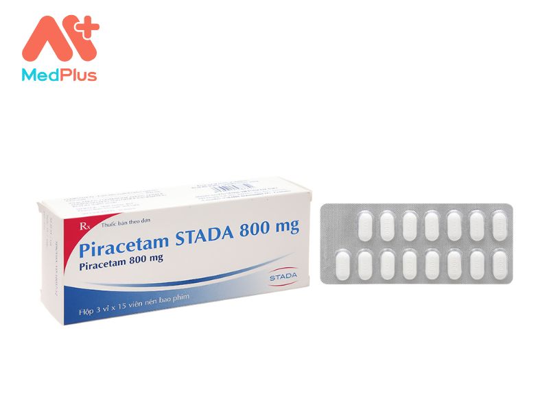 Thuốc Piracetam Stada 800 mg | Điều Trị Giật Rung Cơ