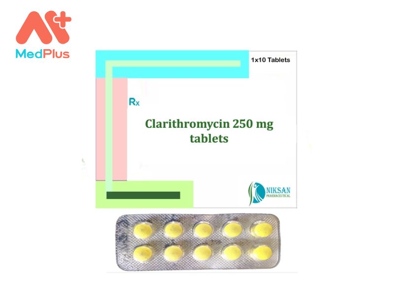 Thuốc pms - Clarithromycin 250mg | Điều Trị Ho Gà Hiệu Quả