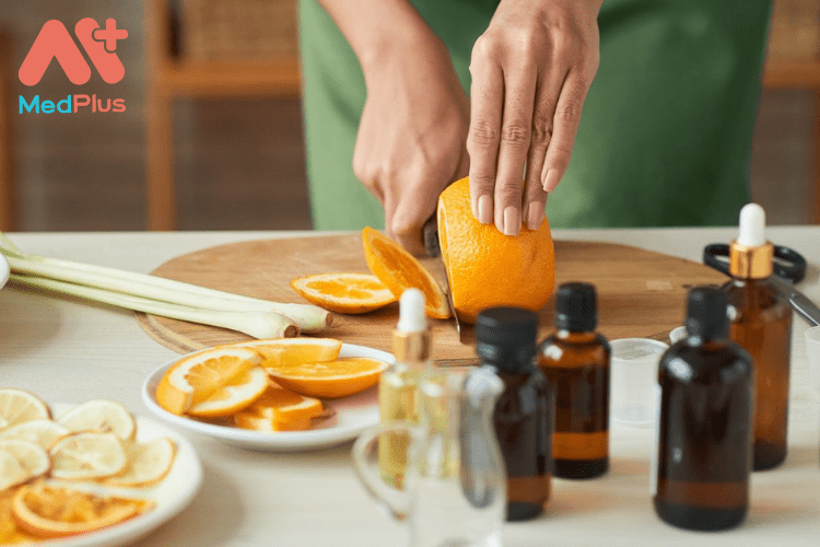 Các loại tinh dầu như cam bergamot có thể được sử dụng an toàn trong chế độ ăn uống