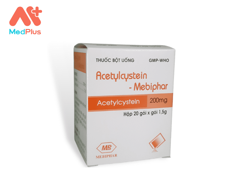 Thuốc Acetylcystein - Mebiphar | Công Dụng Và Liều Dùng