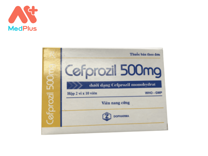 Thuốc Cefprozil 500 mg | Điều Trị Nhiễm Khuẩn Đường Hô Hấp