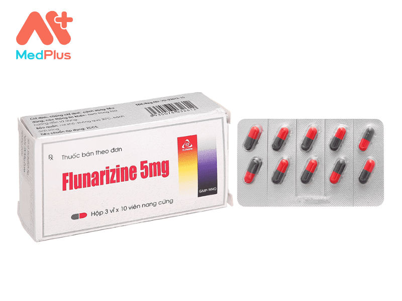 Thuốc Flunarizine 5mg | Điều Trị Đau Nửa Đầu Hiệu Quả