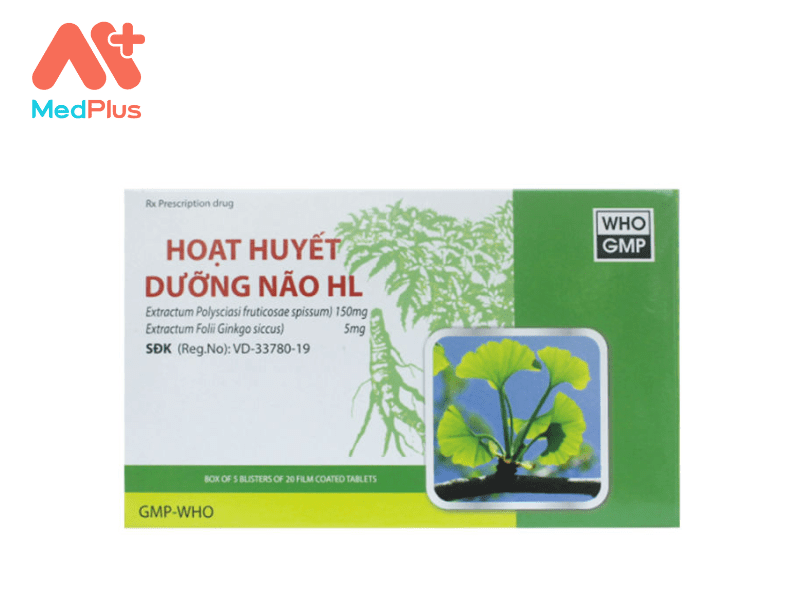 Thuốc Hoạt huyết dưỡng não HL | Công Dụng Và Liều Dùng