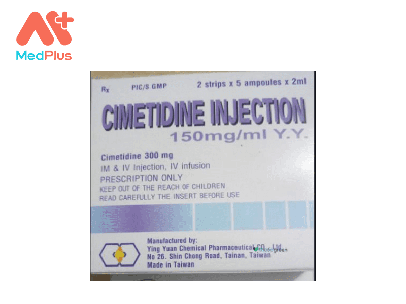 Thông Tin Thuốc Cimetidine Injection 150mg/ml Y.Y 