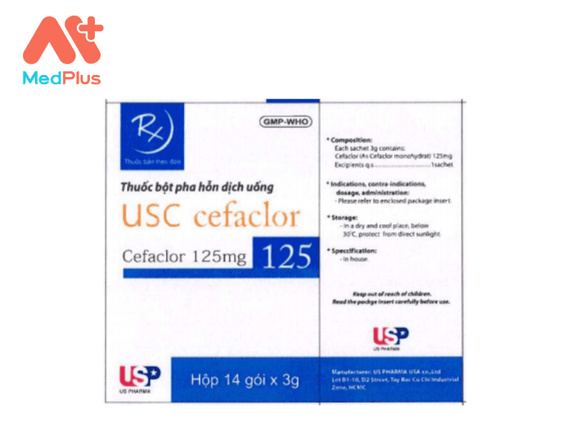 Thuốc Usc cefaclor 125 | Điều Trị Nhiễm Trùng, Nhiễm Khuẩn