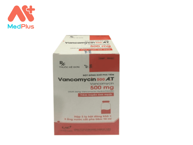 Thuốc Vancomycin 500 A.T | Công Dụng Và Liều Dùng Thuốc