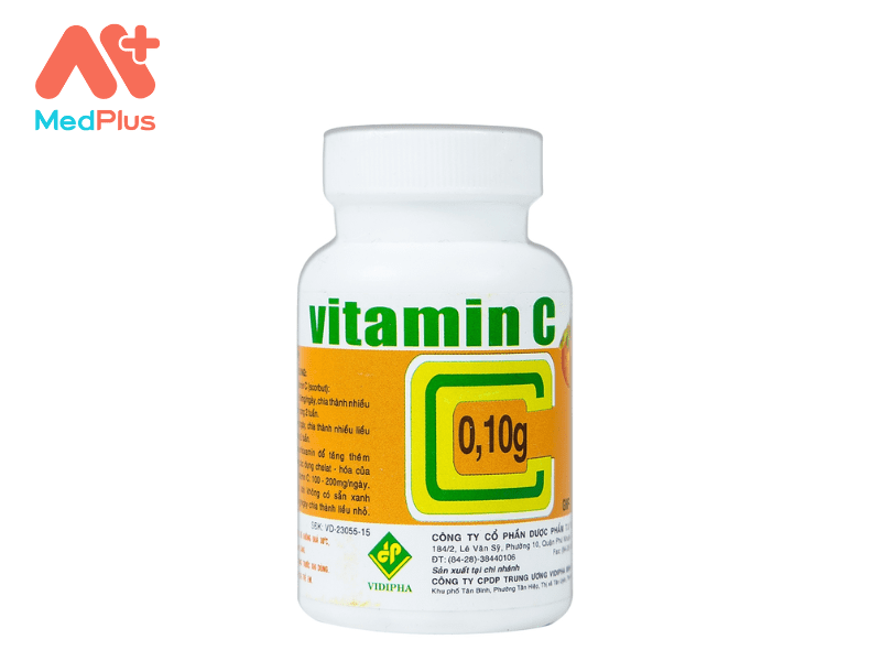 Thuốc Vitamin C 0,10g | Điều Trị Bệnh Thiếu Vitamin C