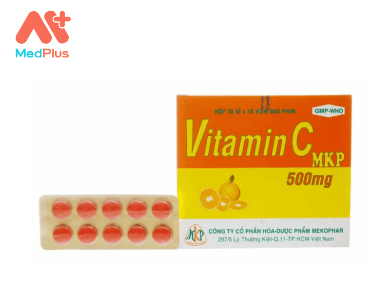 Thuốc Vitamin C MKP 500 | Trị Mệt Mỏi Do Cảm Cúm