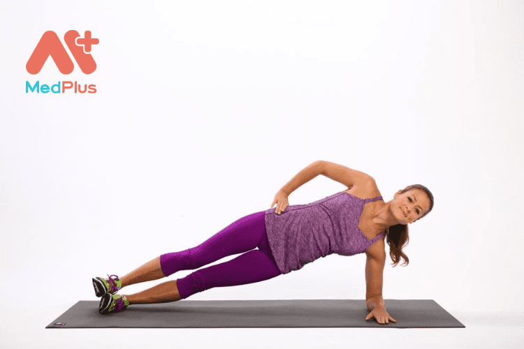 Bài tập Plank bên giúp giảm cân hiệu quả