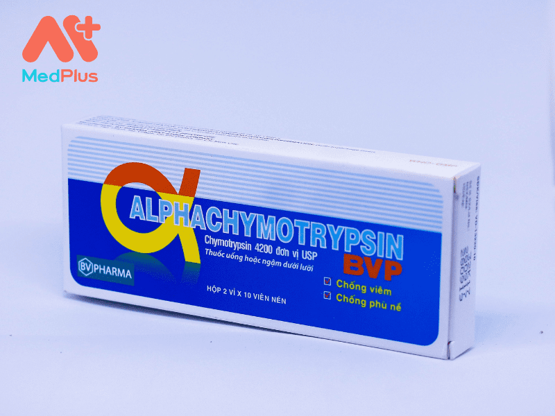 Thuốc Alphachymotrypsin - BVP | Trị Phù Nề Sau Chấn Thương
