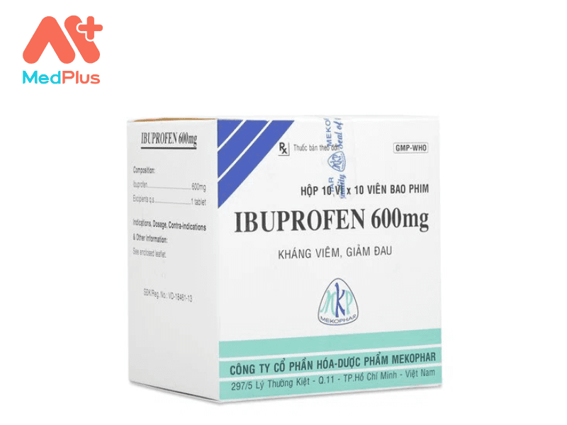 Thuốc Ibuprofen 600mg | Hạ Sốt Và Giảm Đau