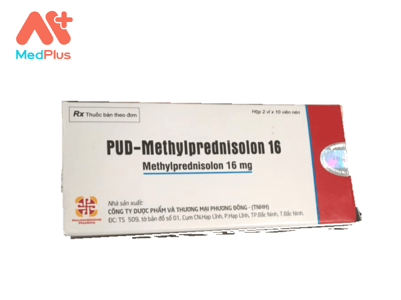 Thuốc PUD - Methylprednisolon 16 | Trị Lupus Ban Đỏ Hệ Thống