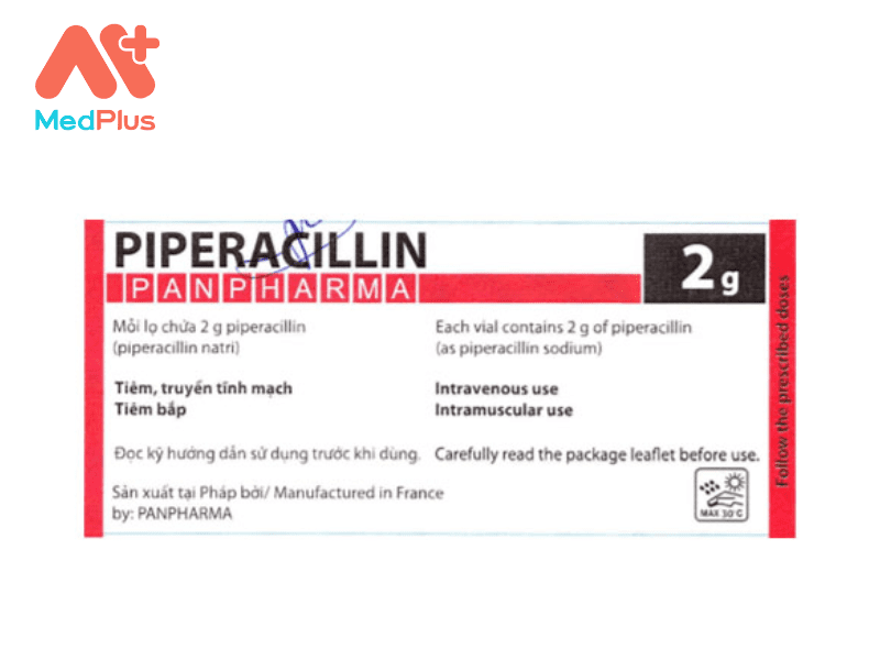 Thuoc Piperacilin 2g - Medplus