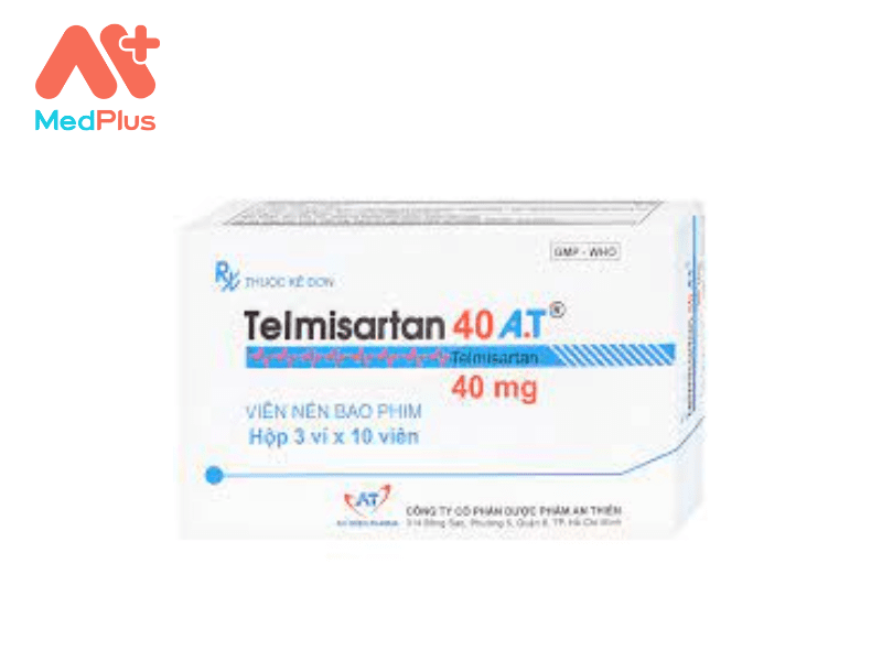 Thuốc Telmisartan 40 A.T | Điều Trị Tăng Huyết Áp