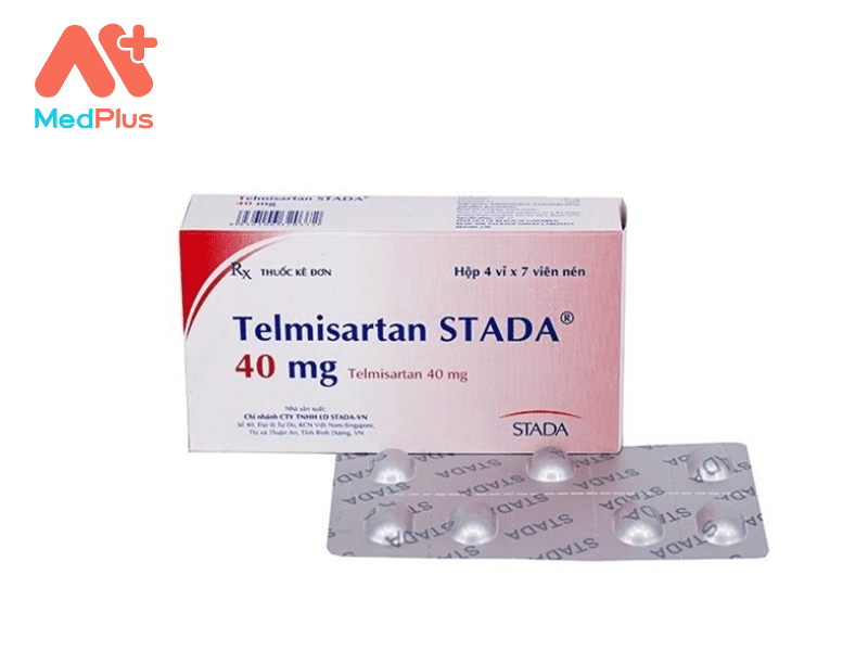 Thuốc Telmisartan Stada 40 mg | Điều Trị Các Bệnh Tim Mạch