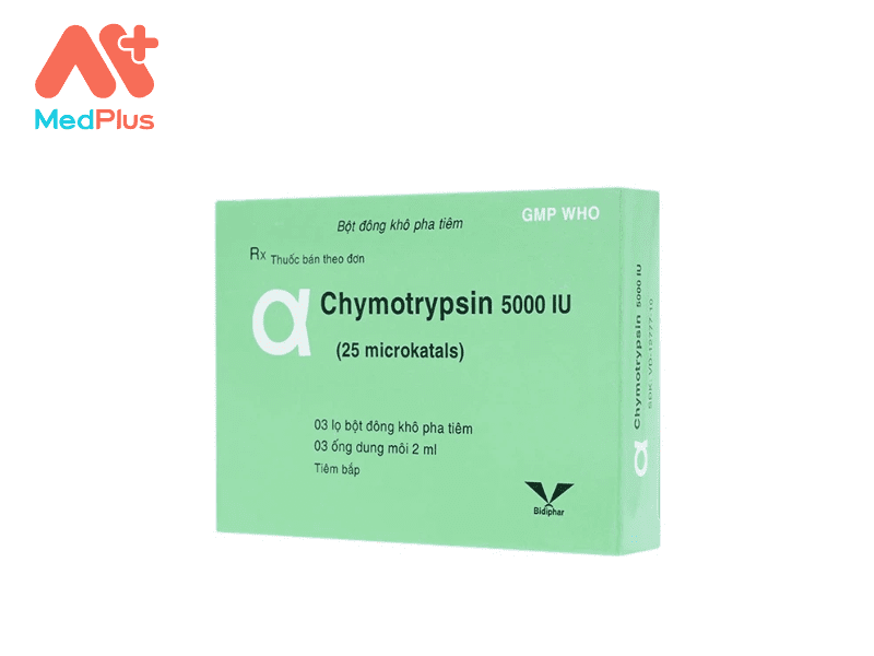 Thuốc a - Chymotrypsin 5000 | Trị Phù Nề Sau Chấn Thương